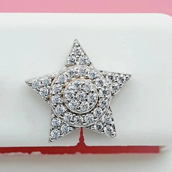 925 Sterling Silver Cubic Zirconia Earrings, U19254580 - Picture 5 of 11